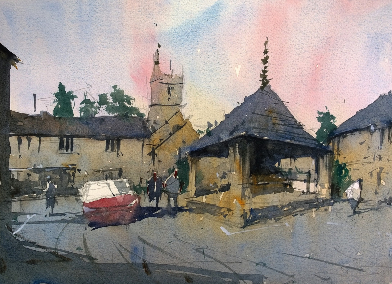 Market cross castle combe Market cross castle combe