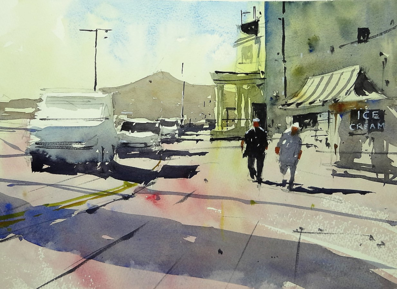 Sidmouth sea front devon