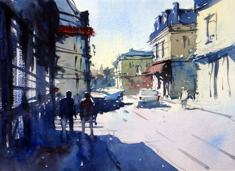 Rue de la liberation mussidan france