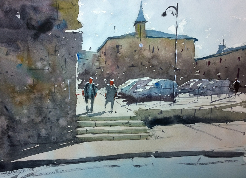 Villefranche-de-Lonchat Square