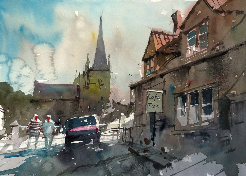 Tea shop laycock Tea shop laycock