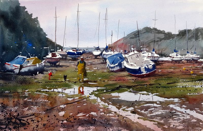 Yachts_low_tide_watermouth_bay Yachts_low_tide_watermouth_bay