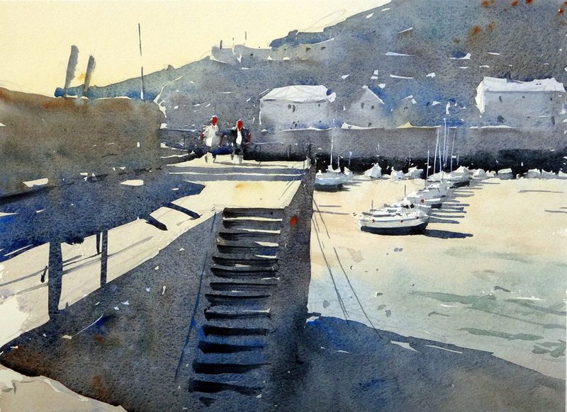 Steps_porthleven_harbour_cornwall Steps_porthleven_harbour_cornwall