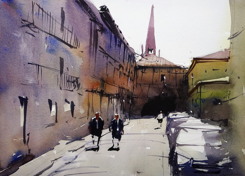 Notre dame spire st foy la grande