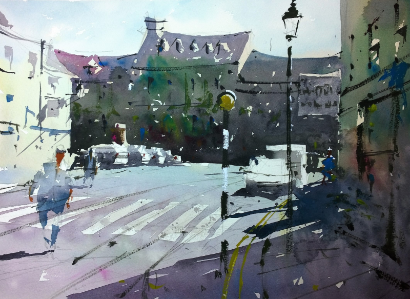 Tetbury plein air june #1 Tetbury plein air june #1