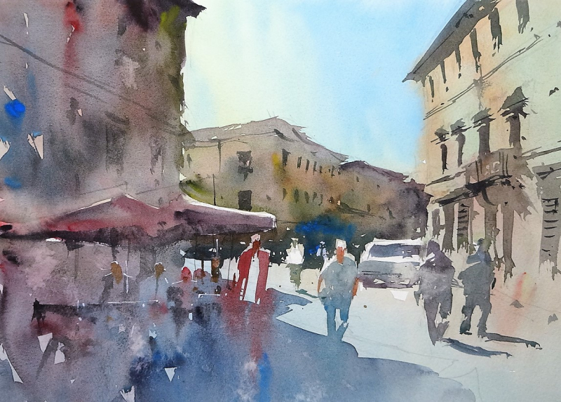 Via santa maria pisa italy