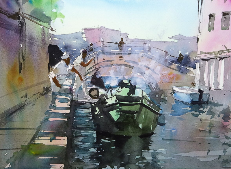 Builders and barge venice Builders and barge venice