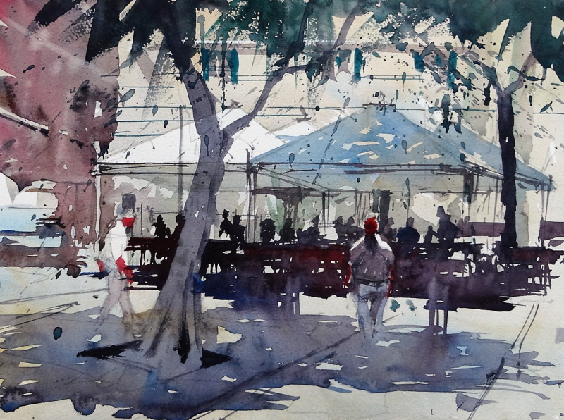 Shady corner piazza yenne cagliari