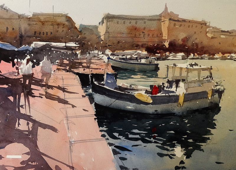 Fishing boats vieux port marseille Fishing boats vieux port marseille