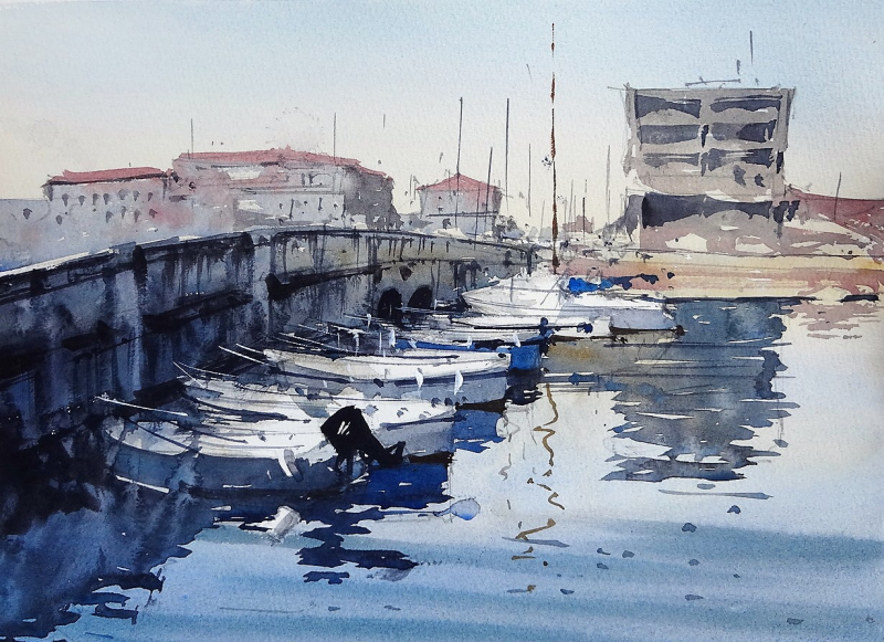 Via Arsenale to livorno port Italy Via Arsenale to livorno port Italy