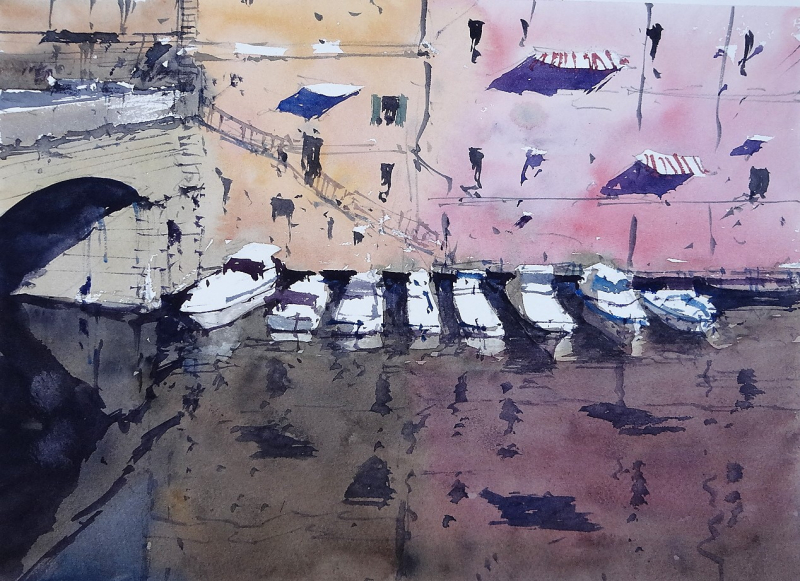 Building reflections livorno Building reflections livorno