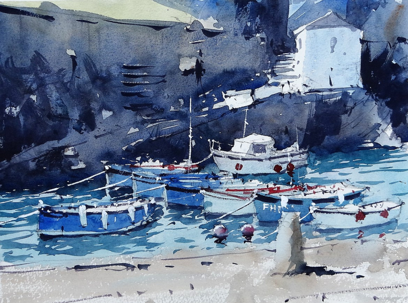 Demo painting cornwall