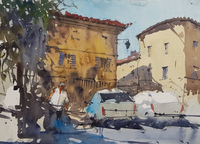 France painting holiday plein air #10 France painting holiday plein air #10