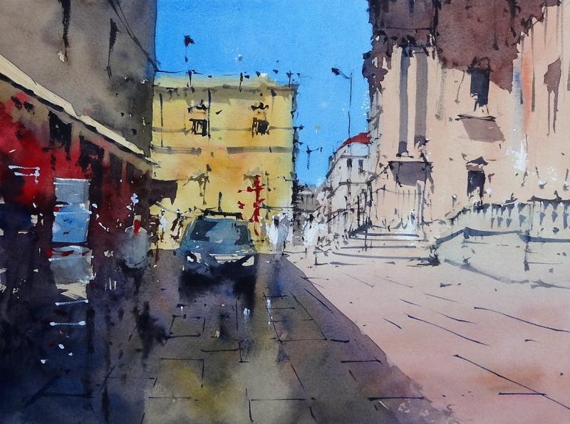 Warm and cool in Malaga