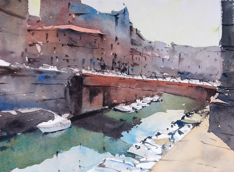 Livorno shadows on reflections Livorno shadows on reflections