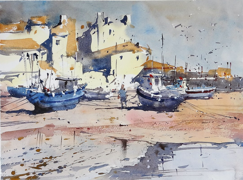 Dark clouds st ives p