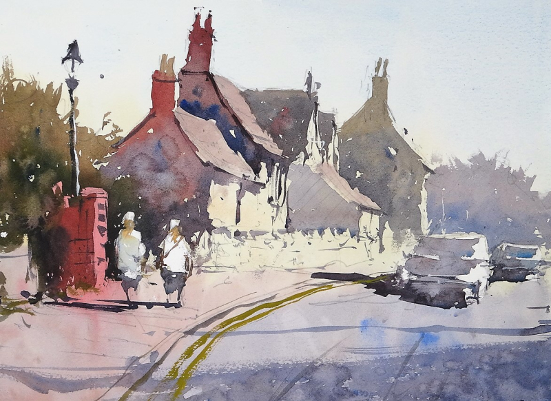 Laycock art group demo feb 2020