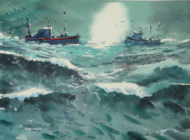 April workshop practice painting 2