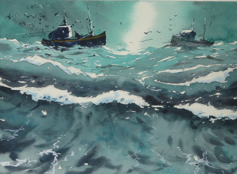 April workshop practice painting 2