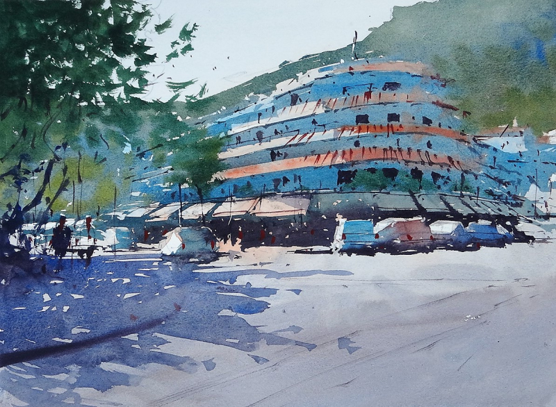 Mijas round building