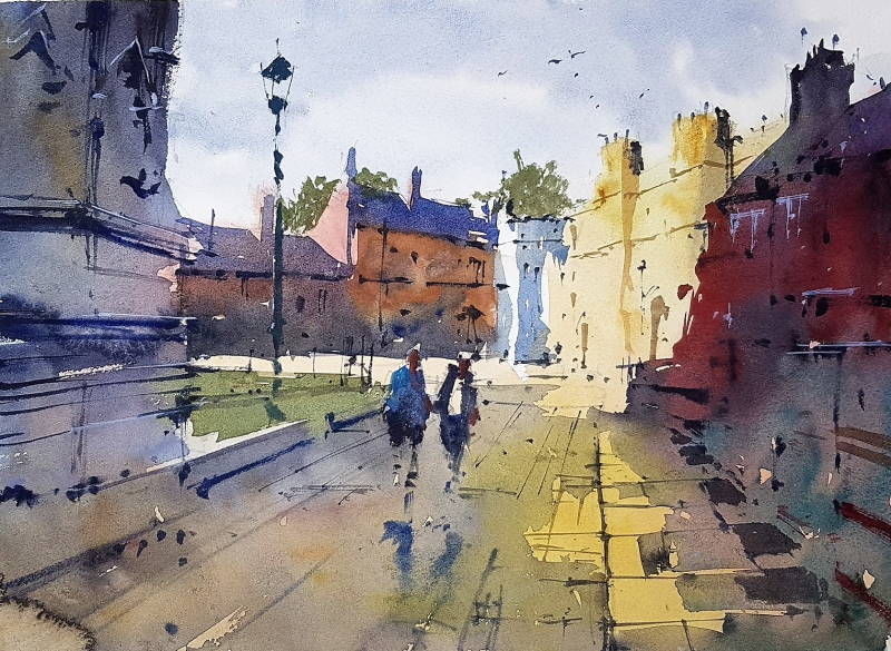 Minster yard lincoln cathedral Toni