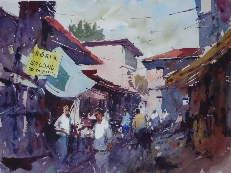 Borek Istanbul market Borek Istanbul market