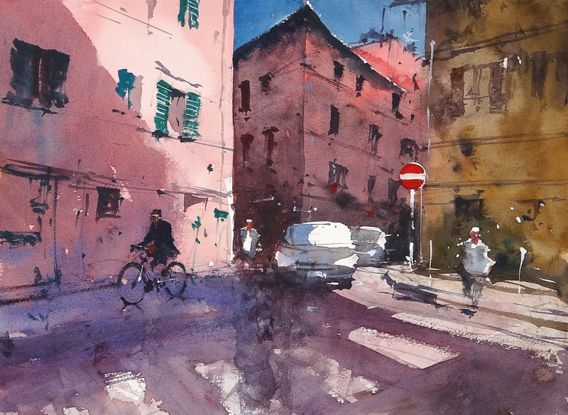 Late afternoon shadows Livorno y