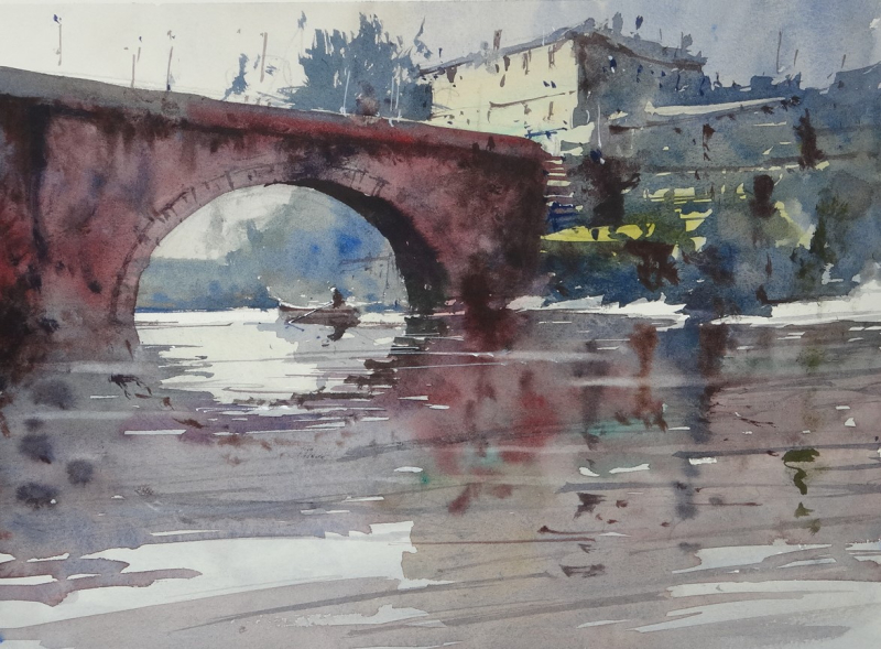 Bergerac and river dordogne Bergerac and river dordogne