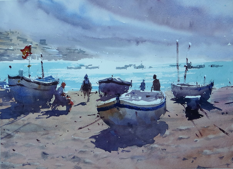 Storm approaching gran canaria Storm approaching gran canaria