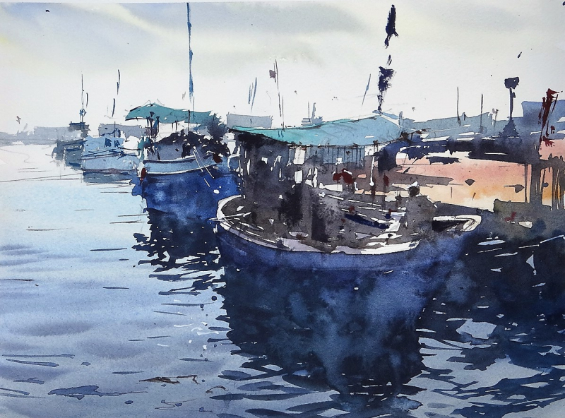 Fishing Port Tarragona Spain