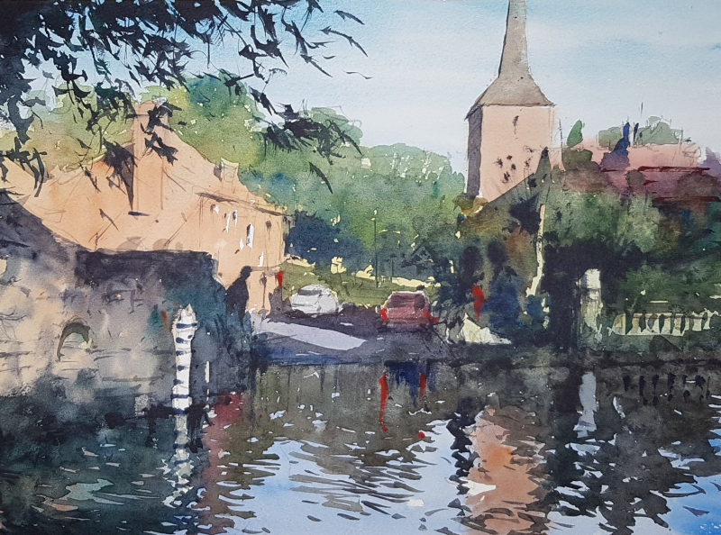 Bromley Art Society demo by Tim Wilmot Eynsford Bromley Art Society demo by Tim Wilmot Eynsford