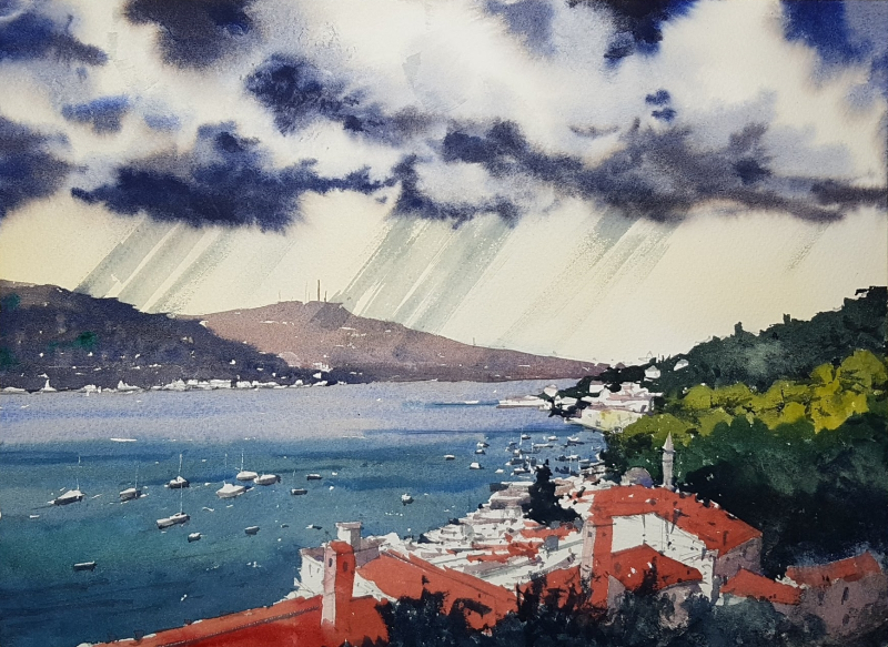 Bosphoros from Bebek Istanbul Turkey Bosphoros from Bebek Istanbul Turkey