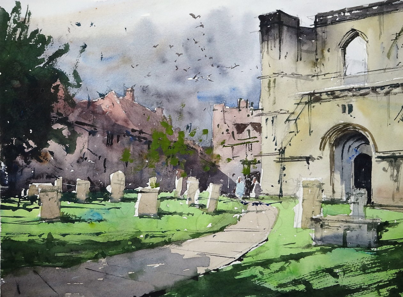 Malmesbury Abbey Plein Air