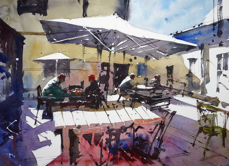 Lamb and lion pub bath pub garden