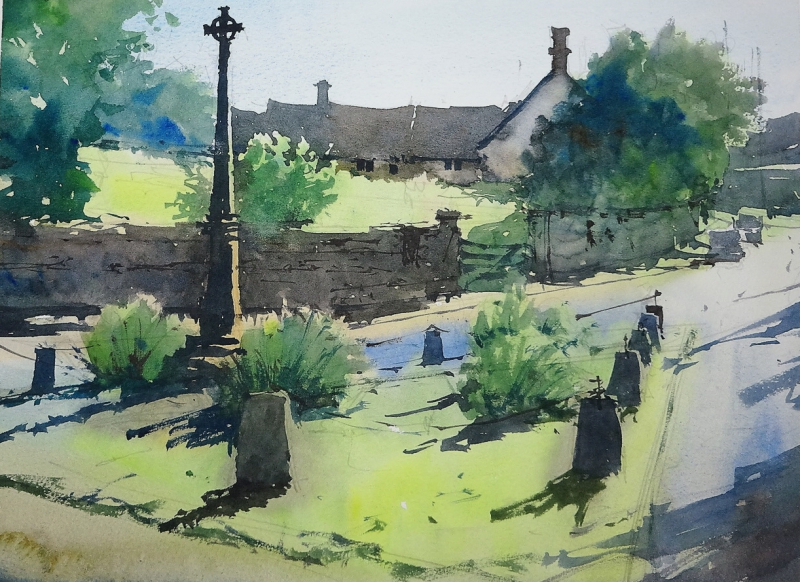 Hillesley plein air 2