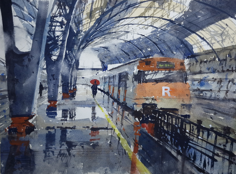 Barcelona Railway Station