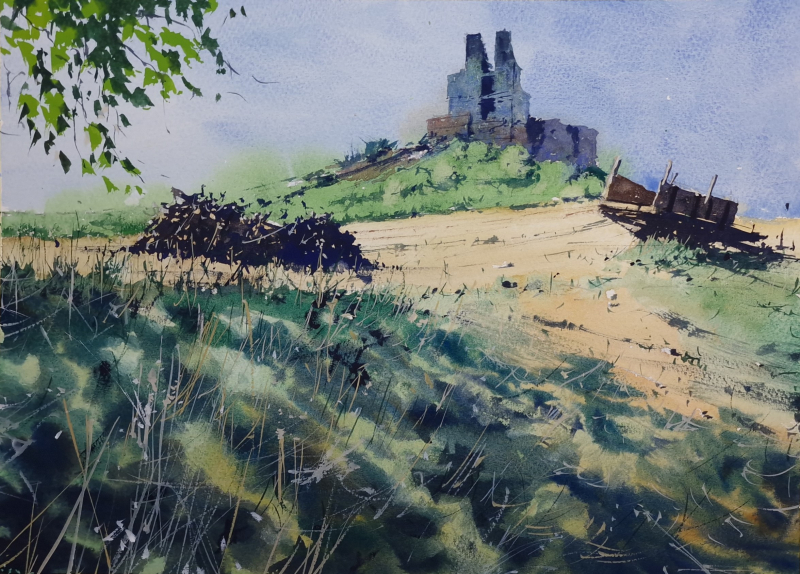 The Ruins of Chateau de Gurson France