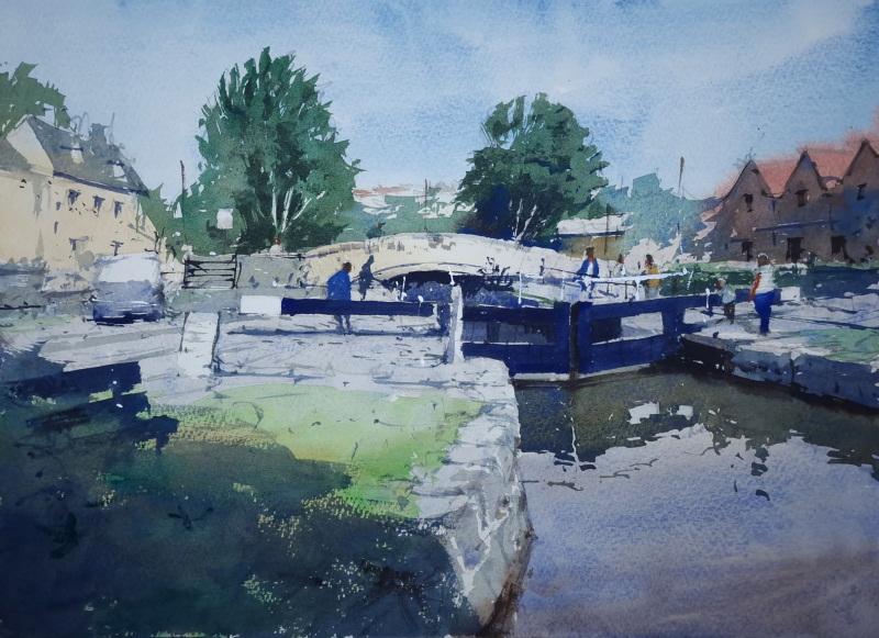 Bradford-on-Avon Canal Lock Gate