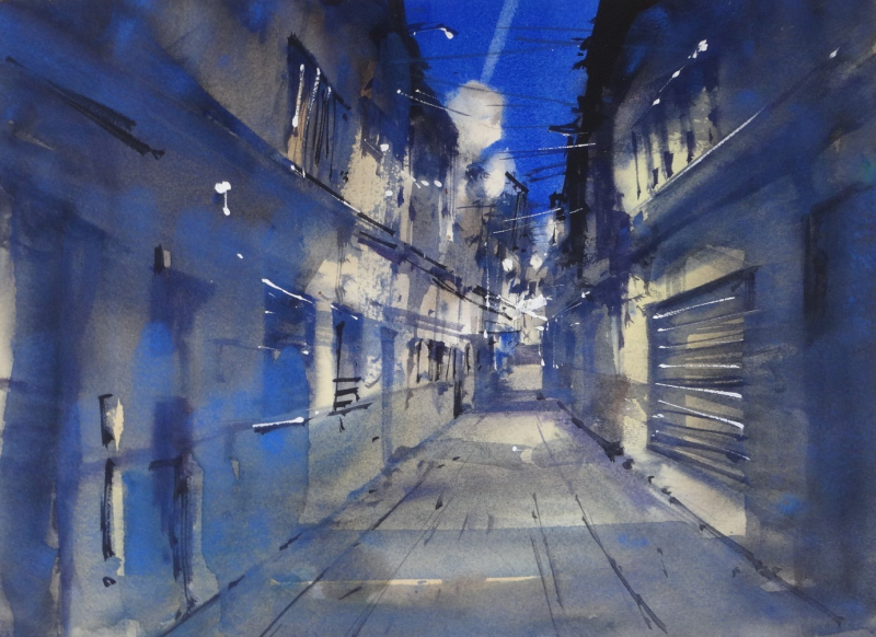 Calle de sant vicent benidorm