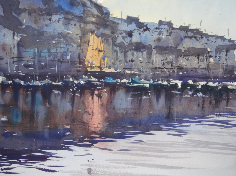 Brixham Evening Sunlight