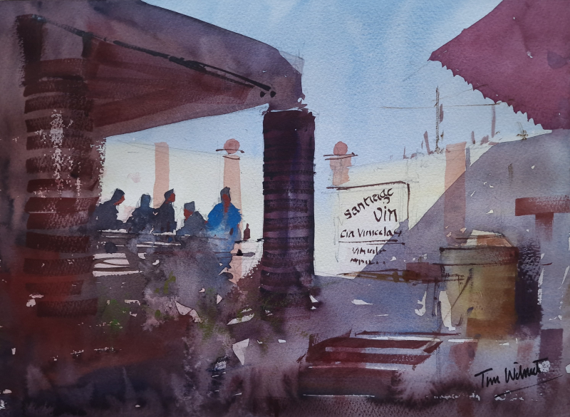 Winery at Compañia Vinicola San Patricio