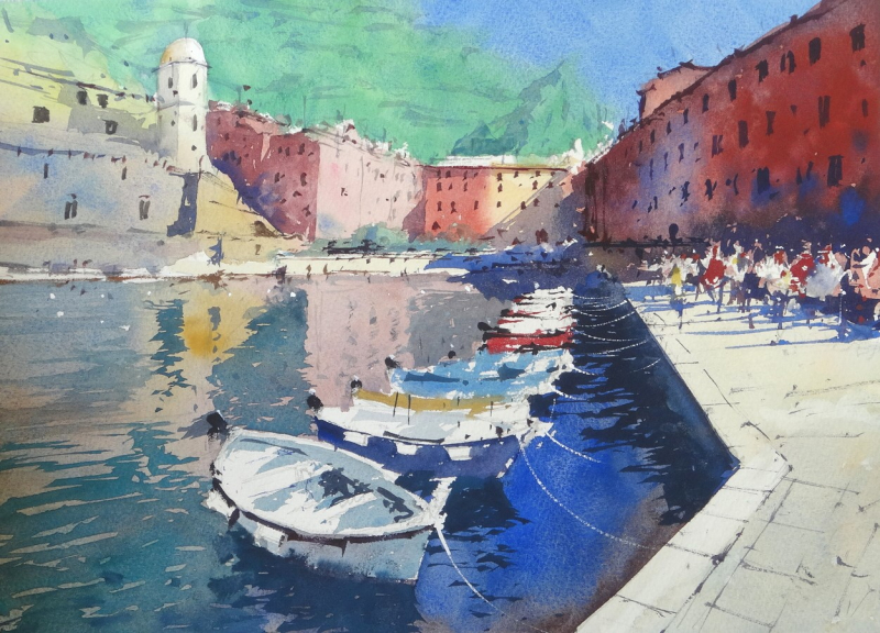 Vernazza Harbourside 5