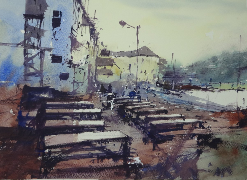 Ship Inn Teignmouth Winter Morning