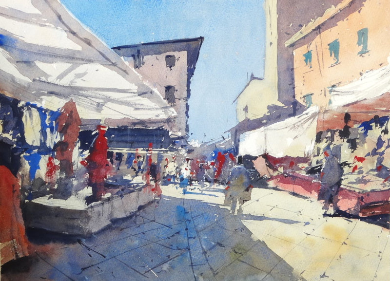 Tuesday Market Day in Fivizzano Tuesday Market Day in Fivizzano