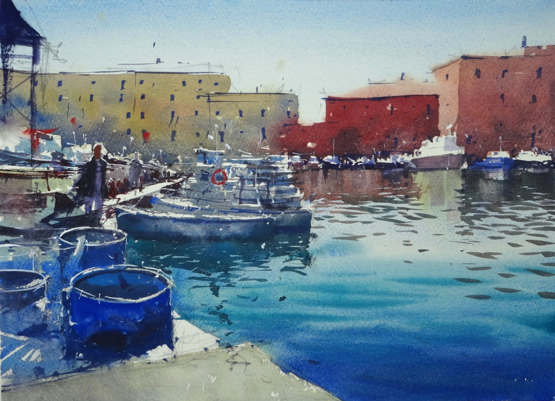 Fisherman's Wharf  Livorno  Italy