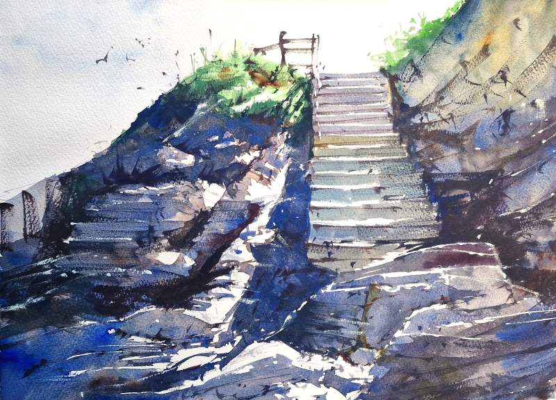 The Steps at Constantine Bay
