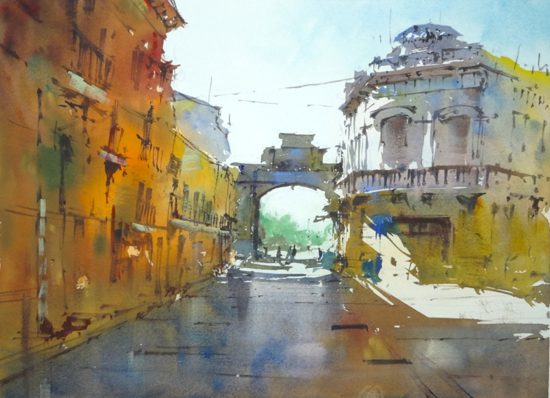 Porta Nuova in Marsala  Sicily