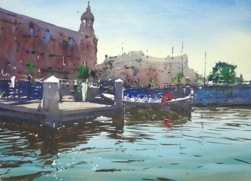 Canal Cruise Dock Amsterdam