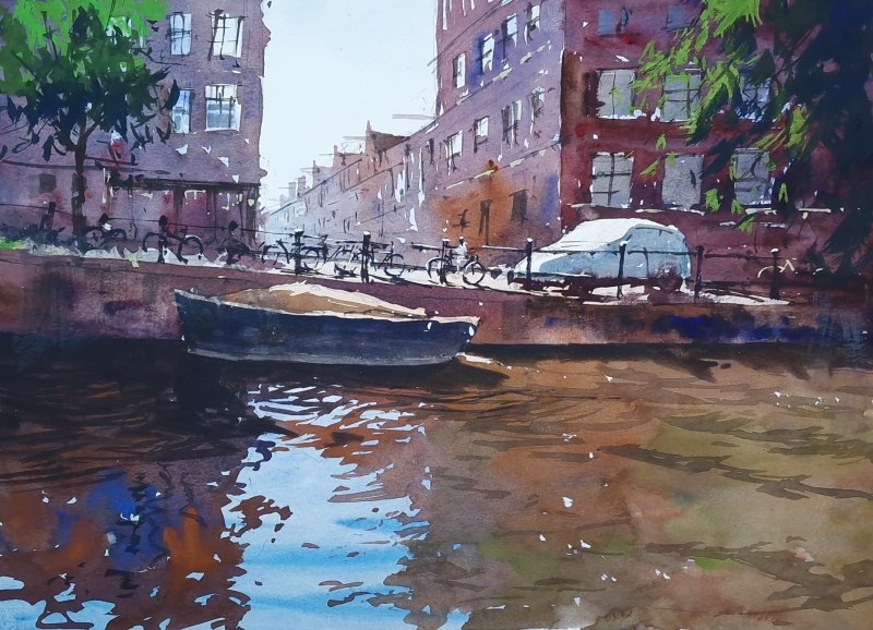 Prinsengracht Canal Amsterdam