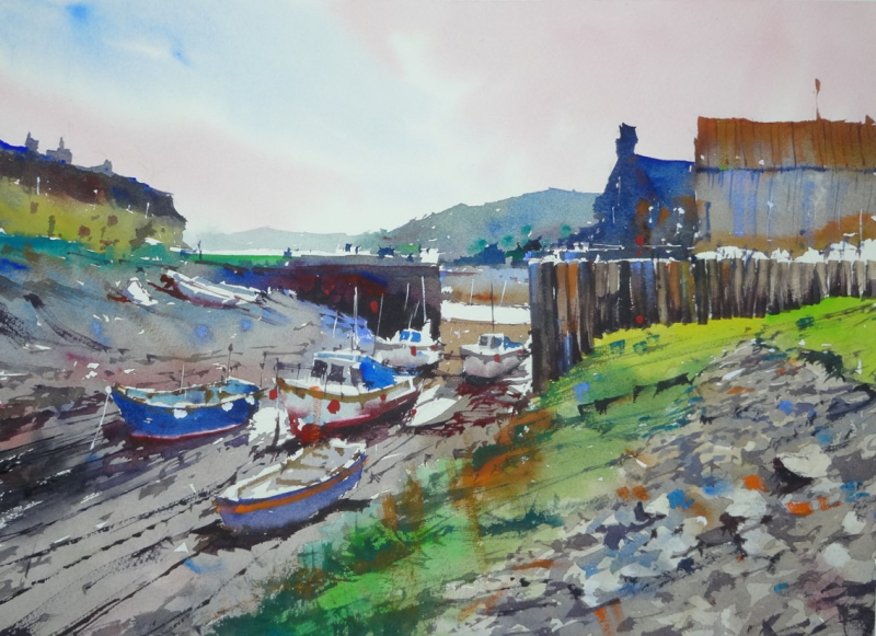 Porloc Weir Low Tide Porloc Weir Low Tide